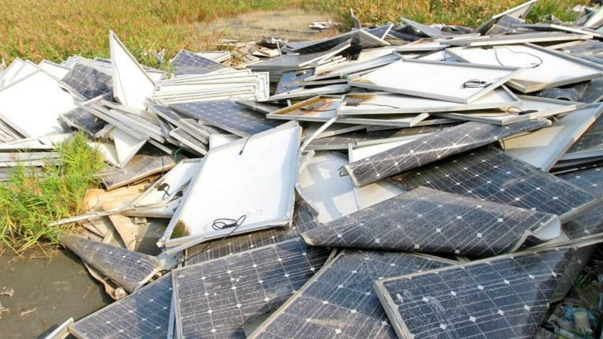 Dünyada hurda panellerle ilgili durum? Resim